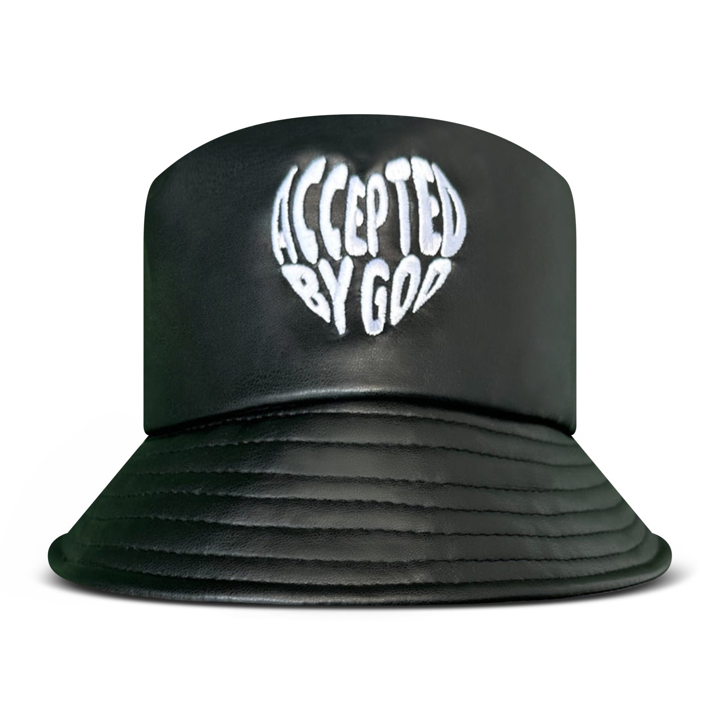 ABG Leather Bucket Hat