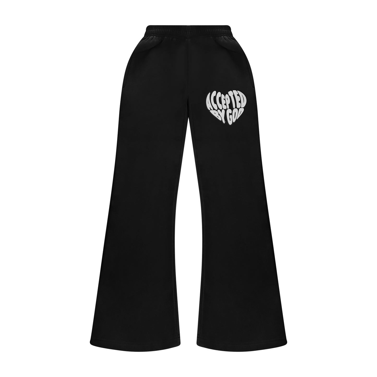 Accepted By God Flared Pants