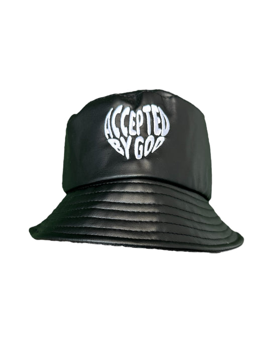 ABG Leather Bucket Hat