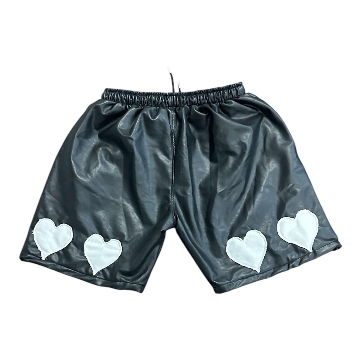 Accepted By God Leather Shorts